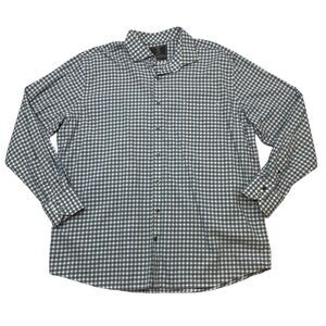 Maker & Company Shirt Mens XXL 2XL Multicolor Check Long Staple Cotton Button Up
